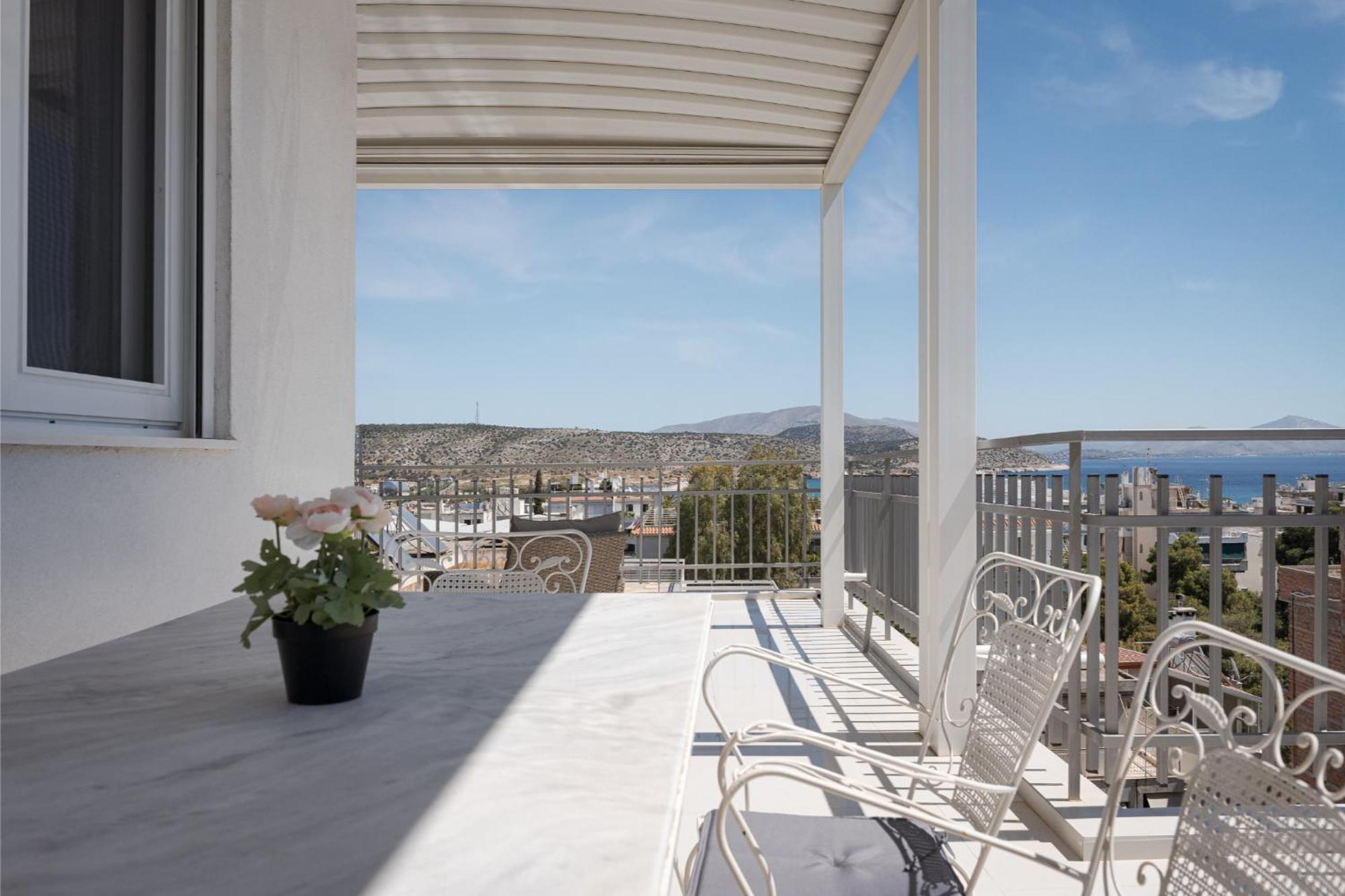 Athenian Riviera Penthouse Apartment Varkiza Eksteriør bilde