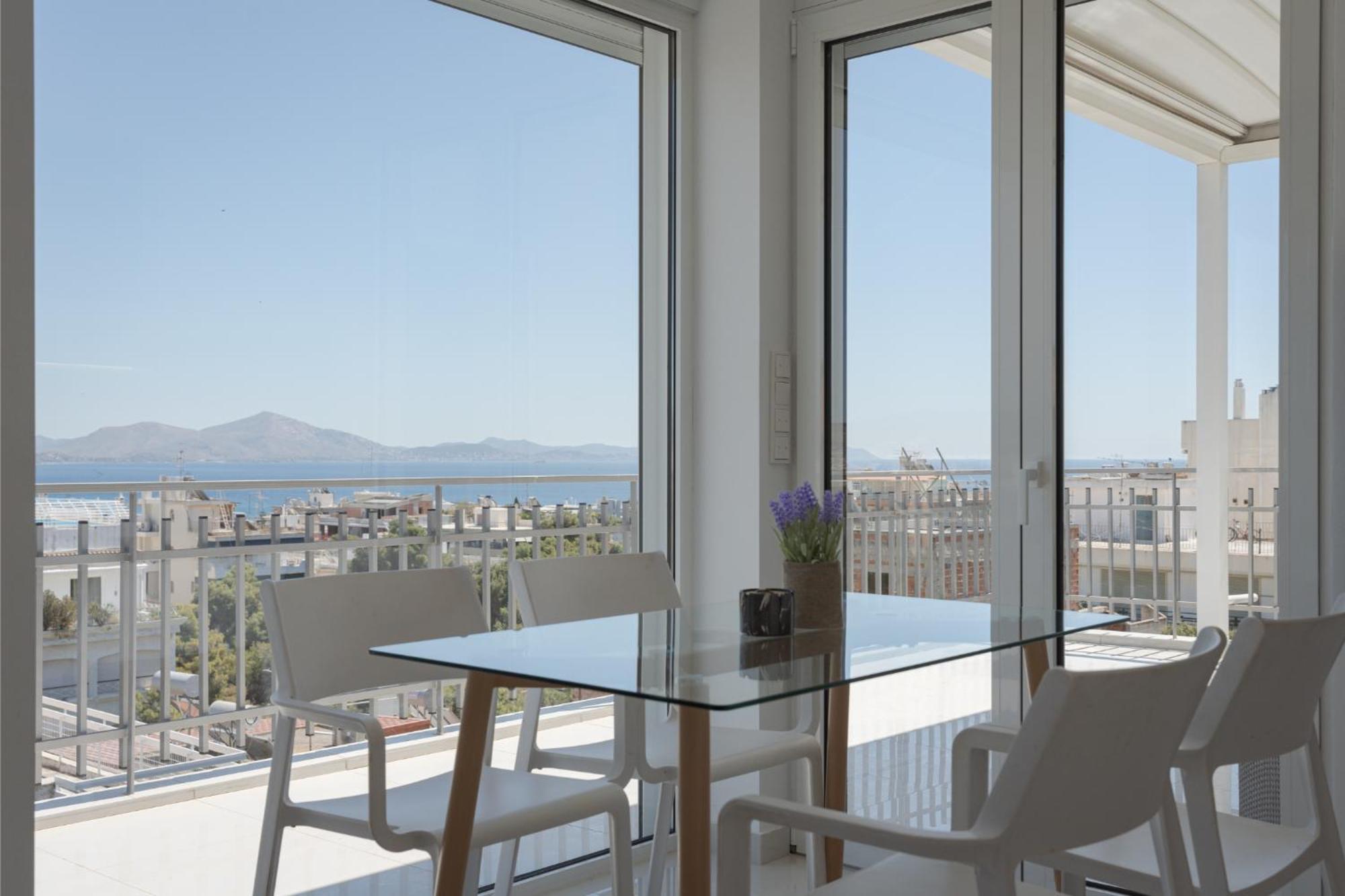 Athenian Riviera Penthouse Apartment Varkiza Eksteriør bilde