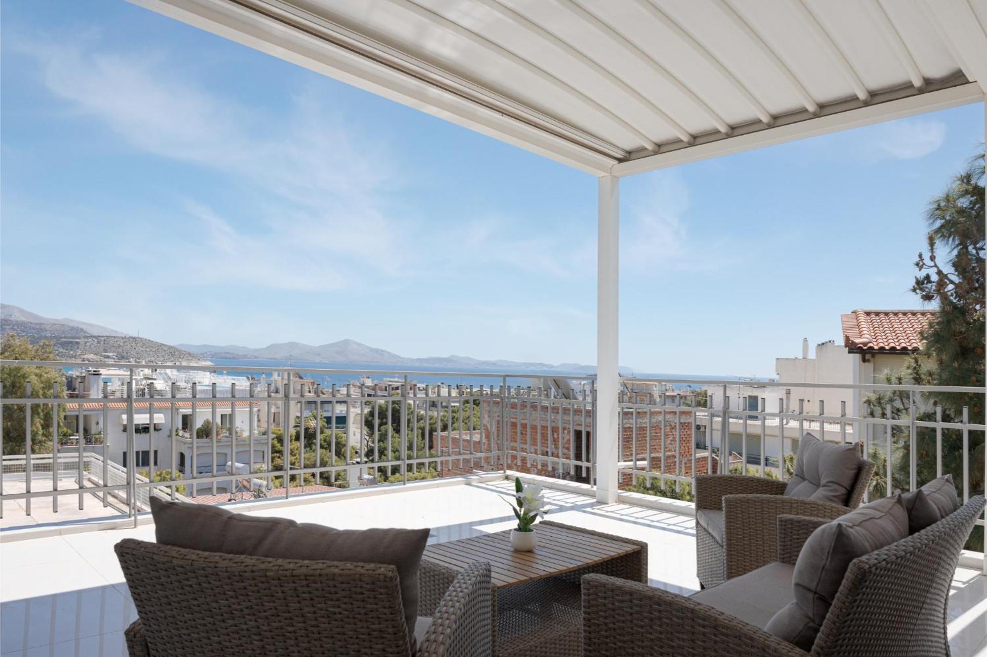 Athenian Riviera Penthouse Apartment Varkiza Eksteriør bilde