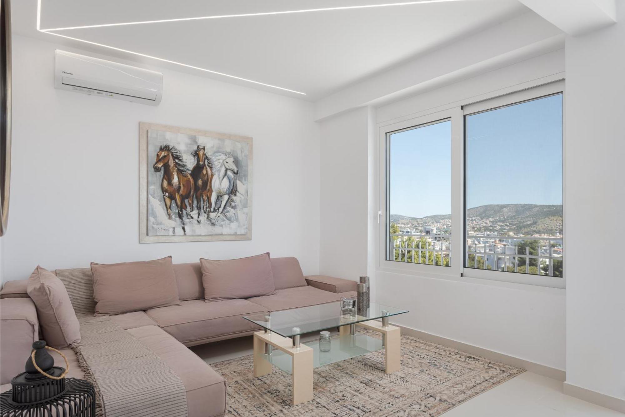 Athenian Riviera Penthouse Apartment Varkiza Eksteriør bilde